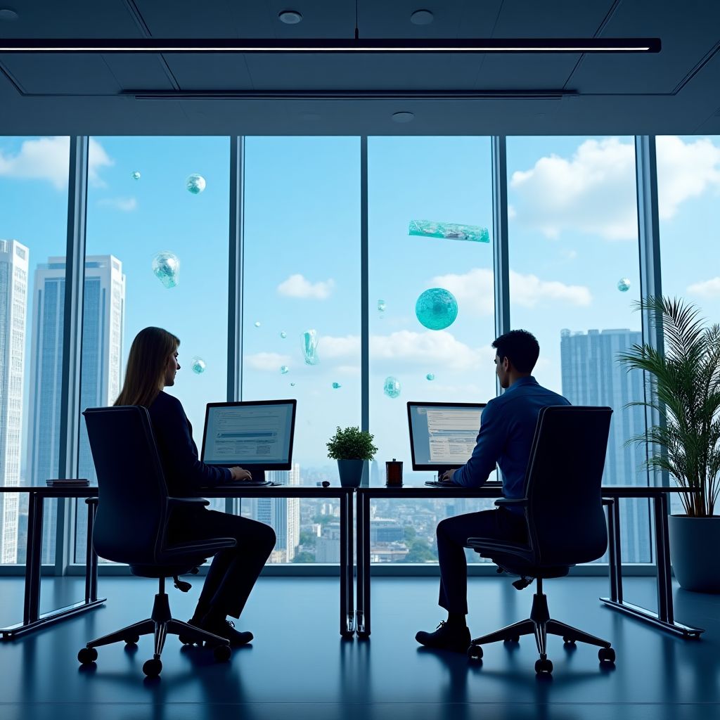 Empleados recibiendo salarios en criptomonedas
