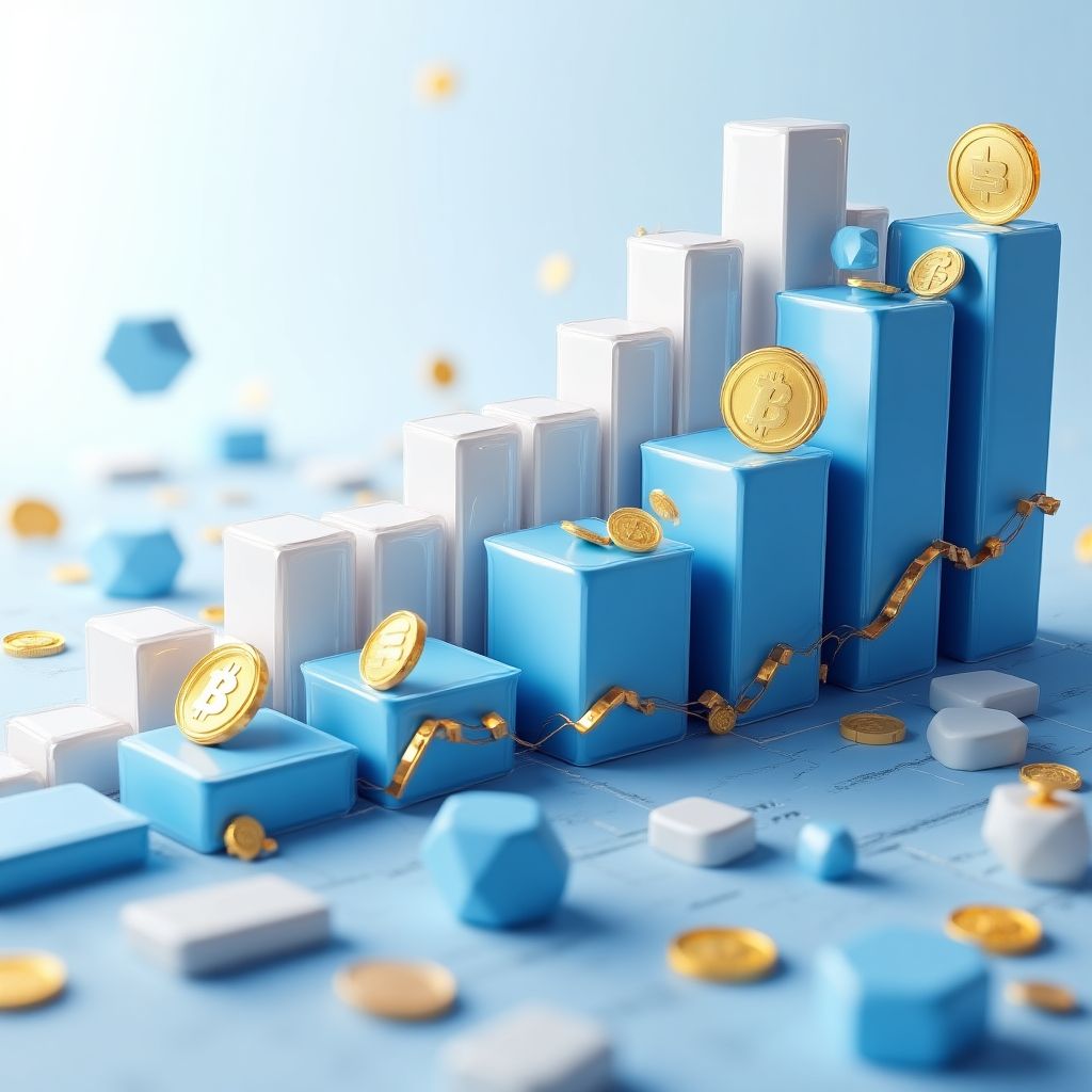 Gráfico de crecimiento de adopción de criptomonedas en Argentina